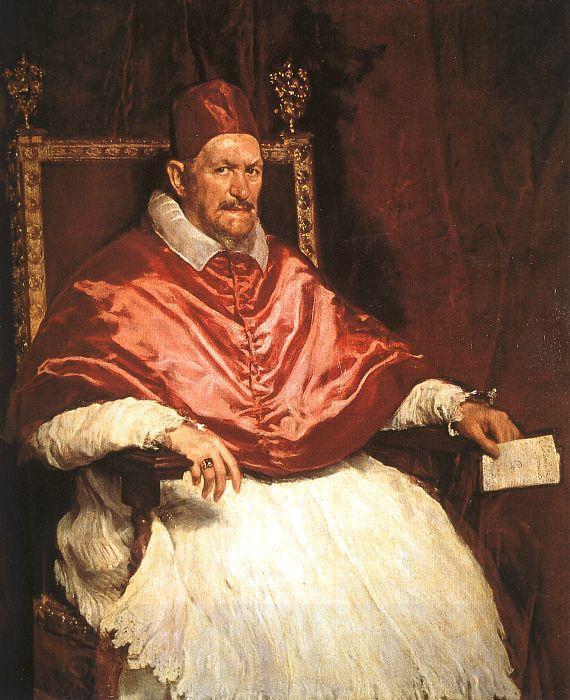Diego Velazquez Pope Innocent X oil painting picture
